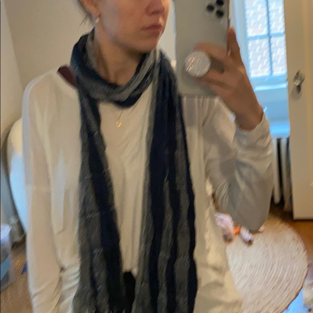 Thin Blue Scarf